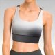 Premium Soft Slim-Fit Cross-Back Yoga Bra: Quick-Drying Strappy Design for Women’s Gym, Running & Athletic Activities