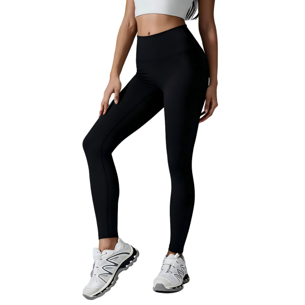 Sleek Black High-Waisted Leggings